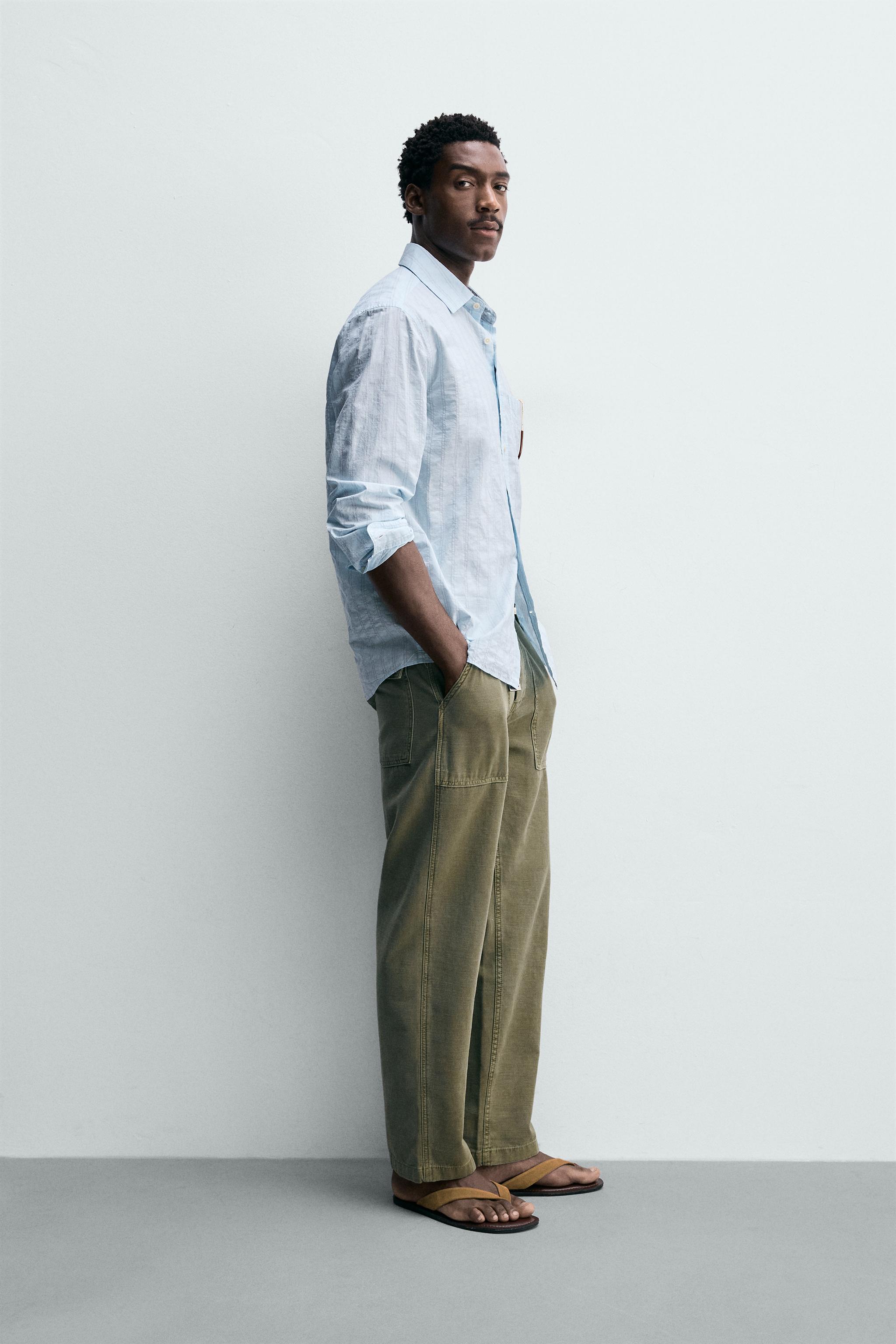 REGULAR FIT STRIPED SHIRT